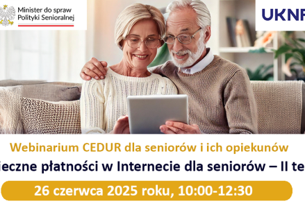 Webinarium dla seniorów